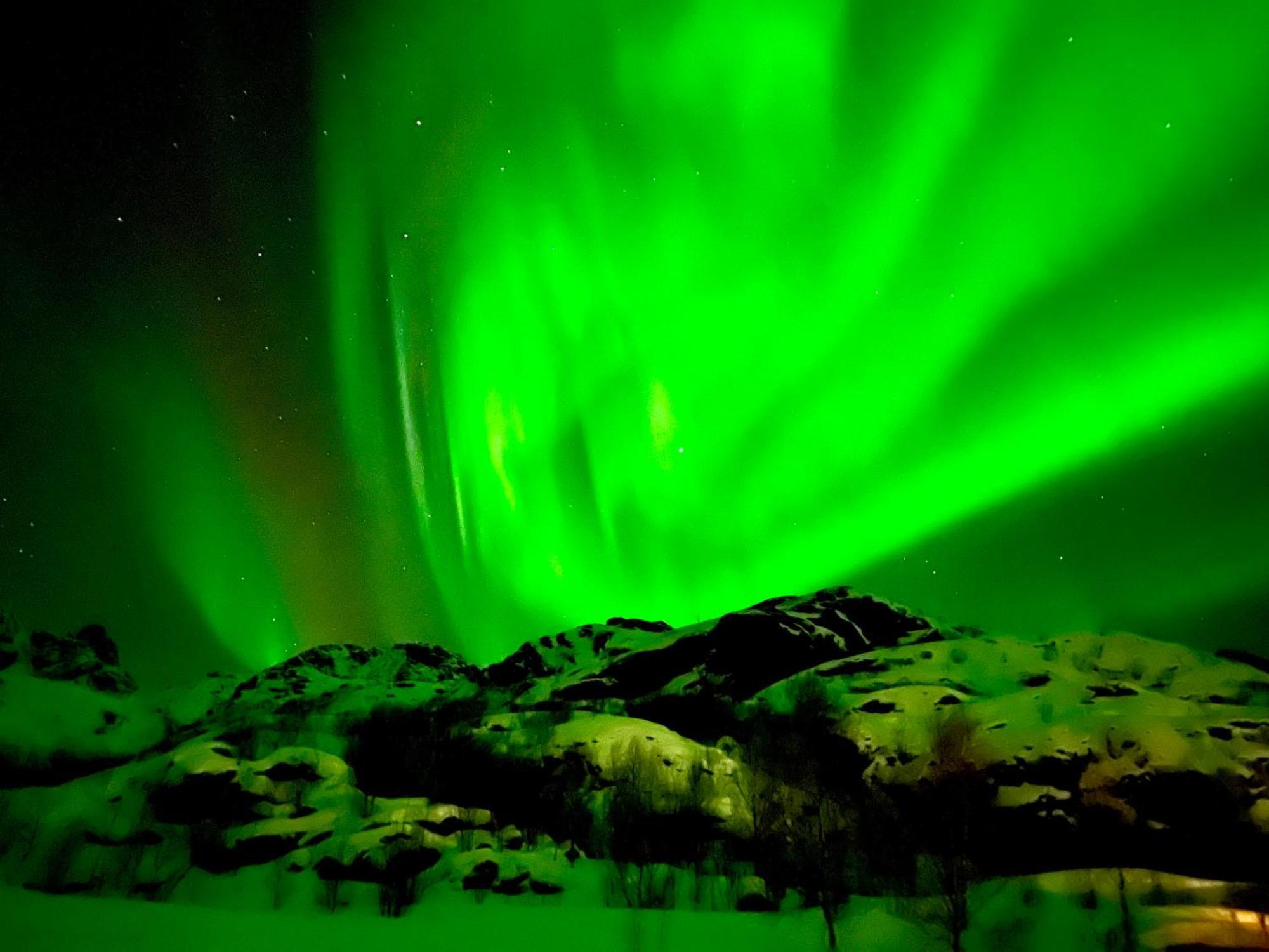 Lofoten Glampingdome Myrland ภายนอก รูปภาพ