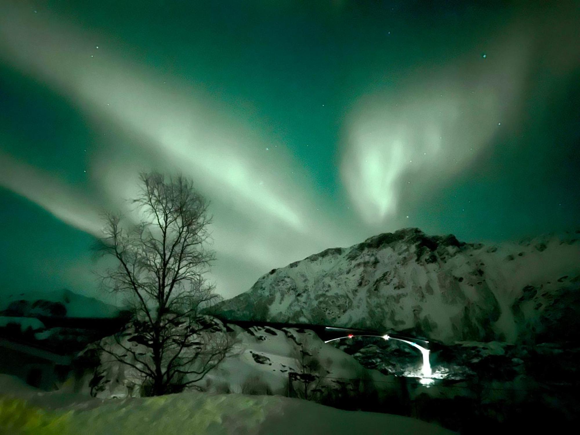 Lofoten Glampingdome Myrland ภายนอก รูปภาพ