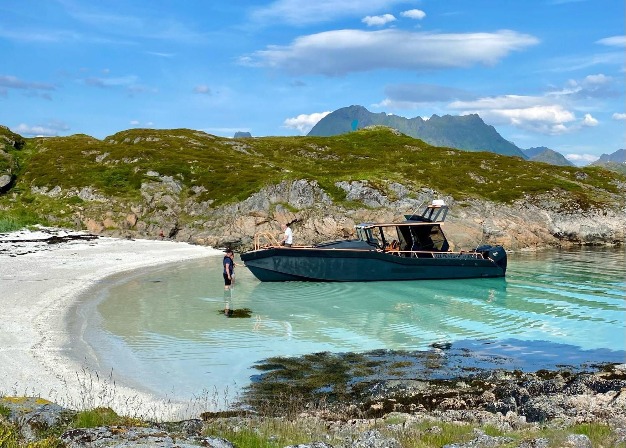 Lofoten Glampingdome Myrland ภายนอก รูปภาพ